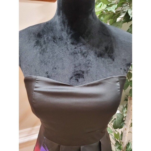 Twenty One Womens Black Off The Shoulder Sleeveless Back Zip Short Dress Medium - Picture 11 of 12